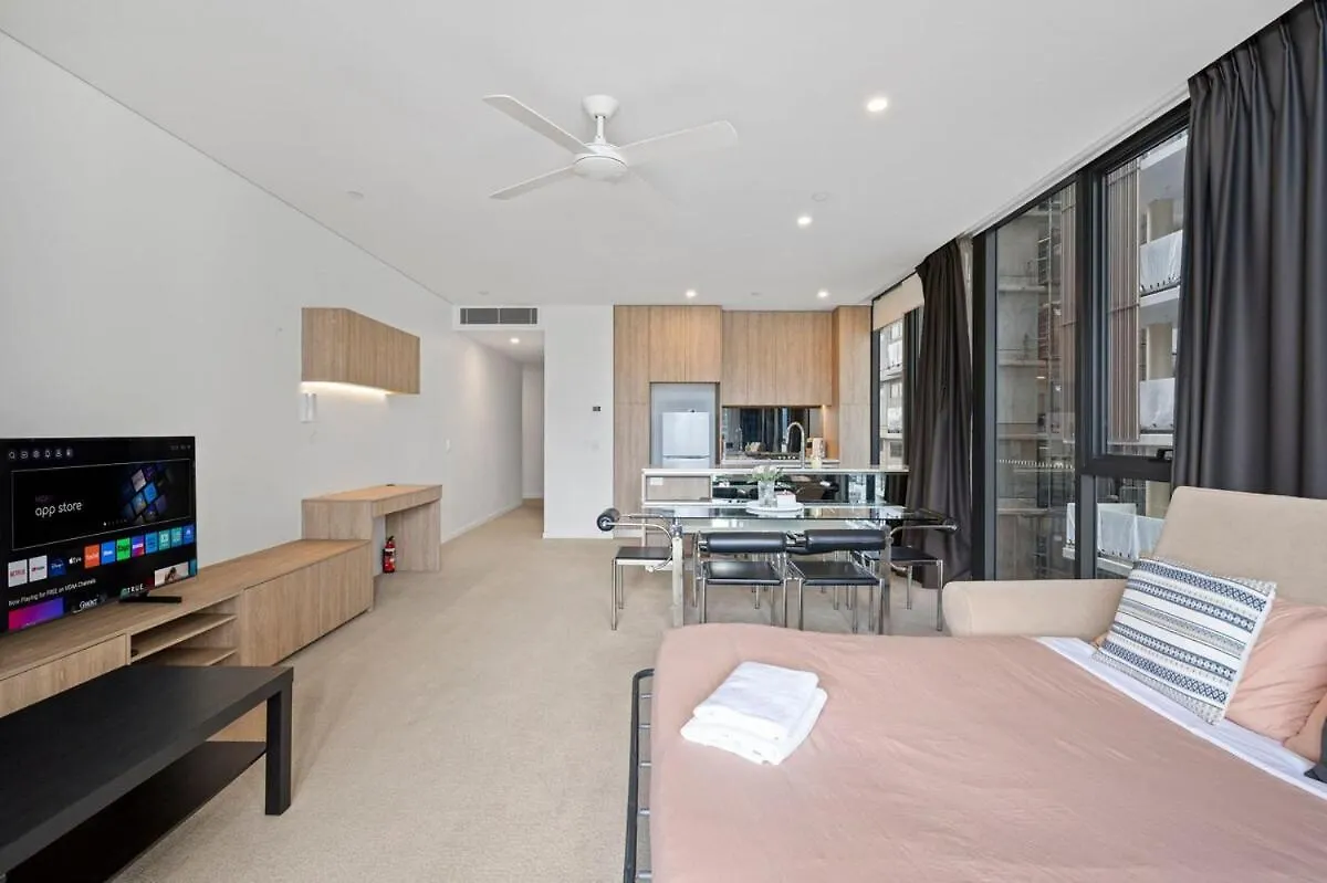 001Q Stunning City View Abnb-Style 2Br Apt, Free Parking Apartment Brisbane